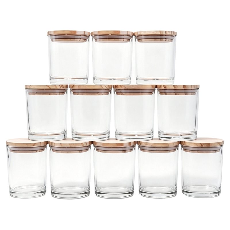 Candle Making Jars With Lids - M11K – voor het maken van