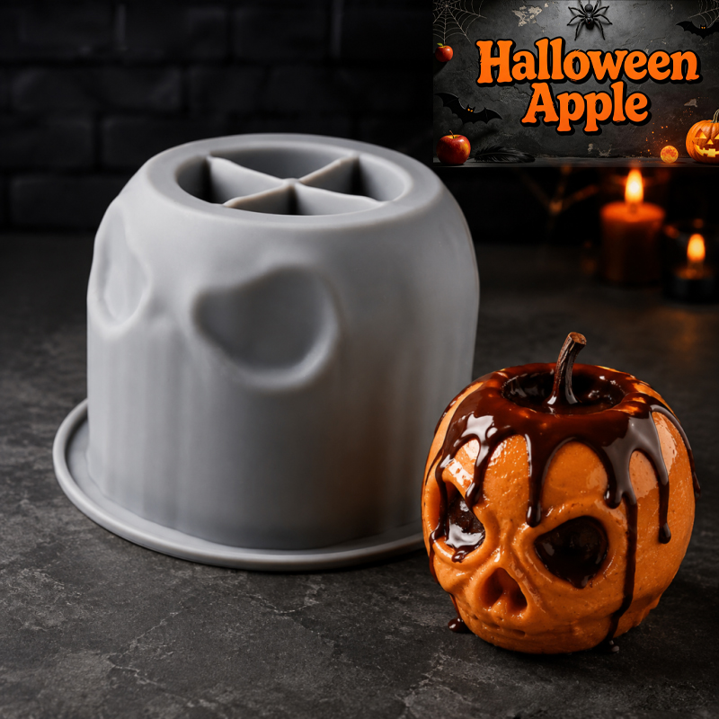 Halloween schedel appel silico - Candle Making Jug recensie en prijs