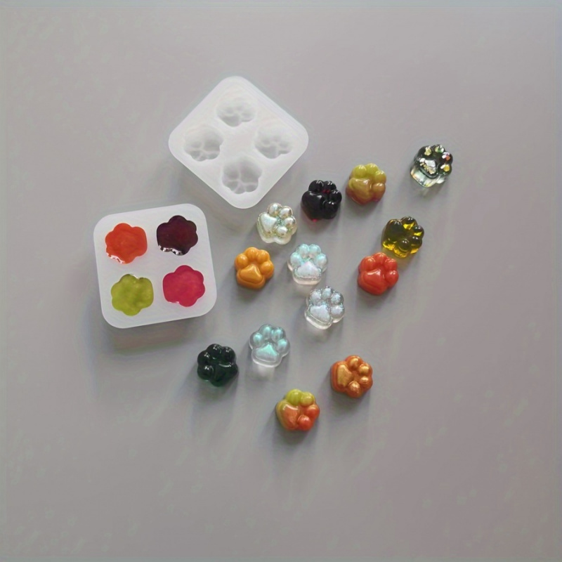 1Cat Paw Pattern siliconen mal - Candle Making Kits recensie en prijs